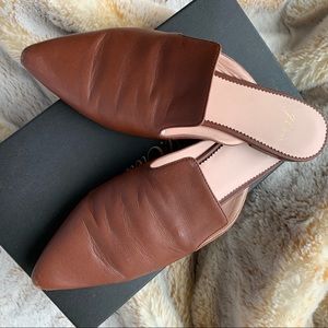J Crew rust color flat size 9